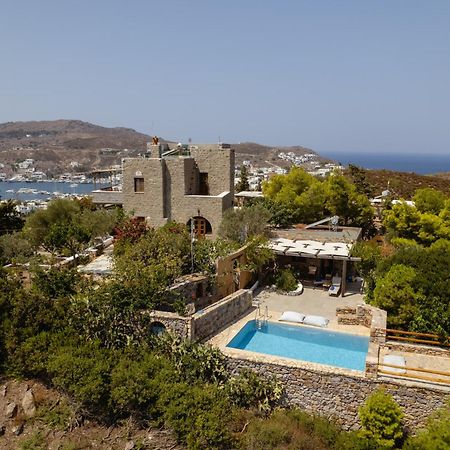 Blue Vista Patmos Villa Скала Екстериор снимка