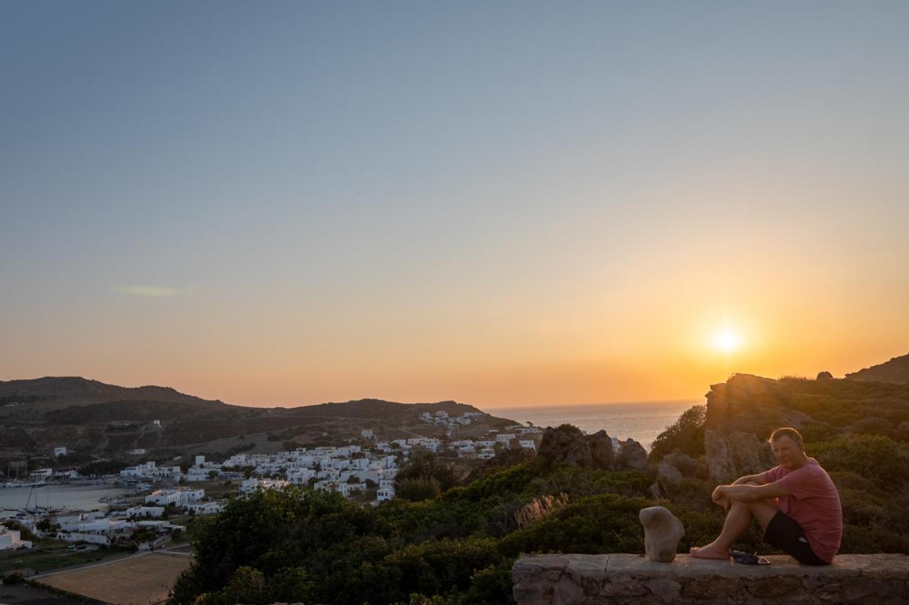 Blue Vista Patmos Villa Скала Екстериор снимка