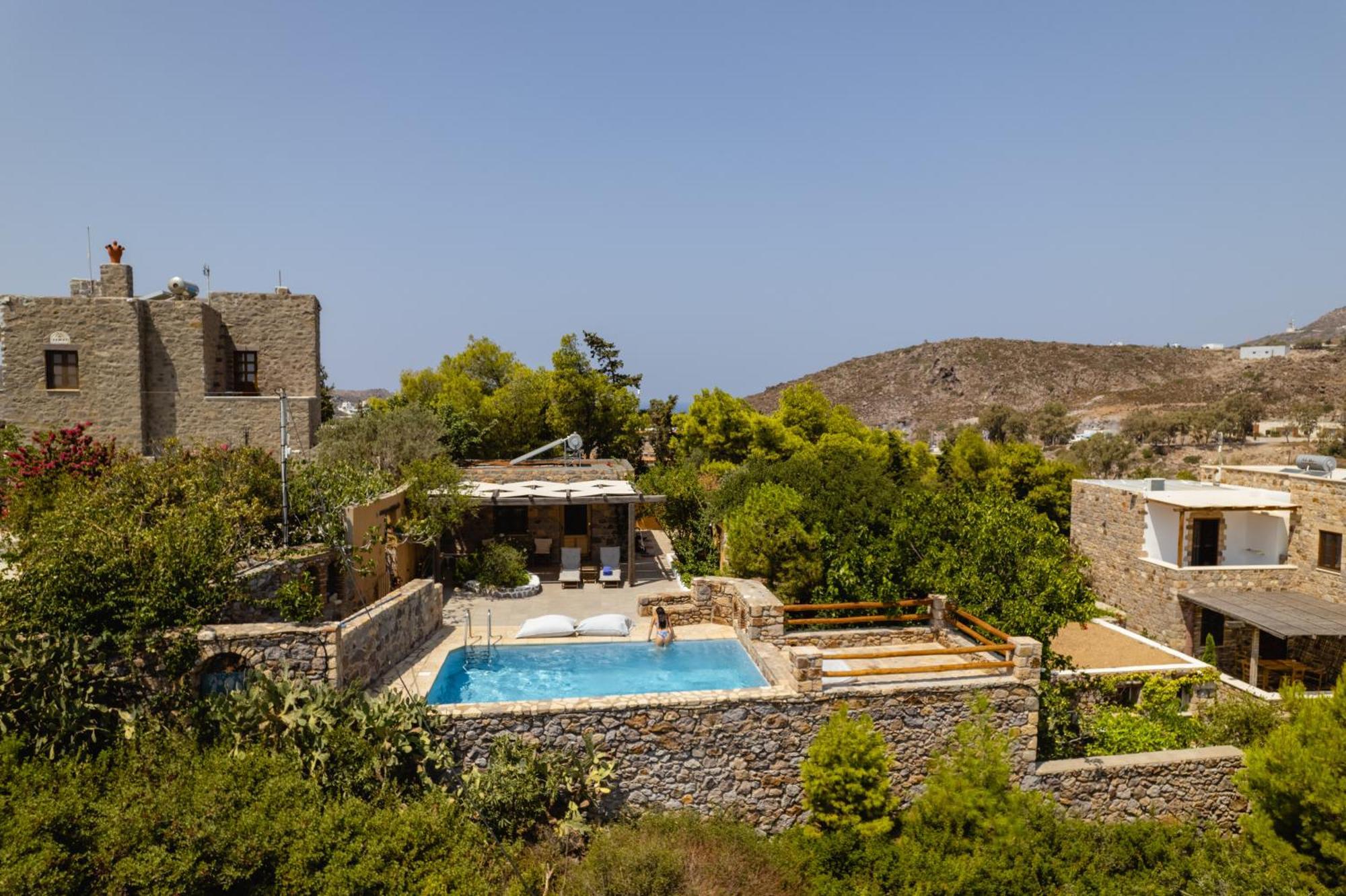 Blue Vista Patmos Villa Скала Екстериор снимка
