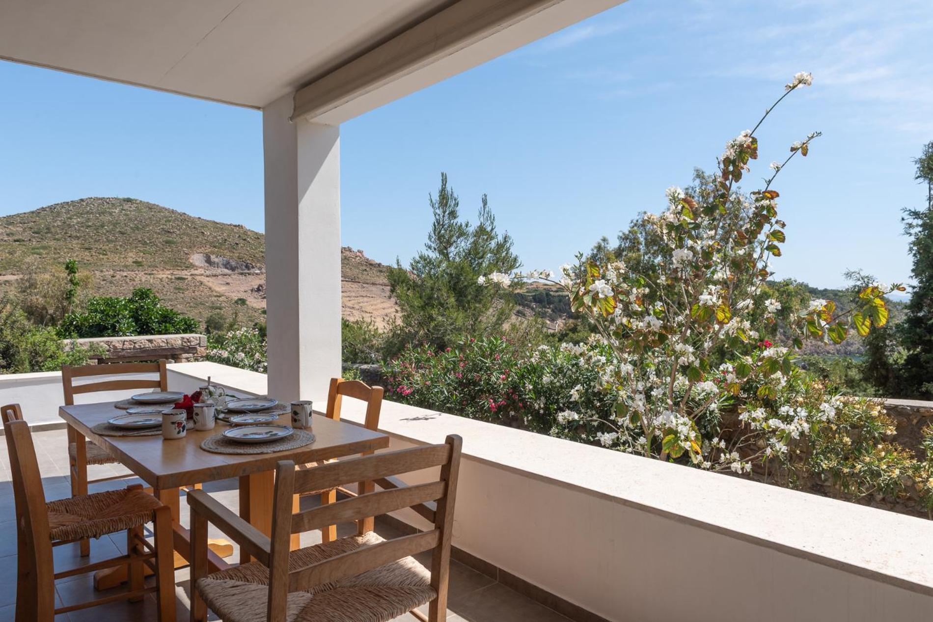 Blue Vista Patmos Villa Скала Екстериор снимка