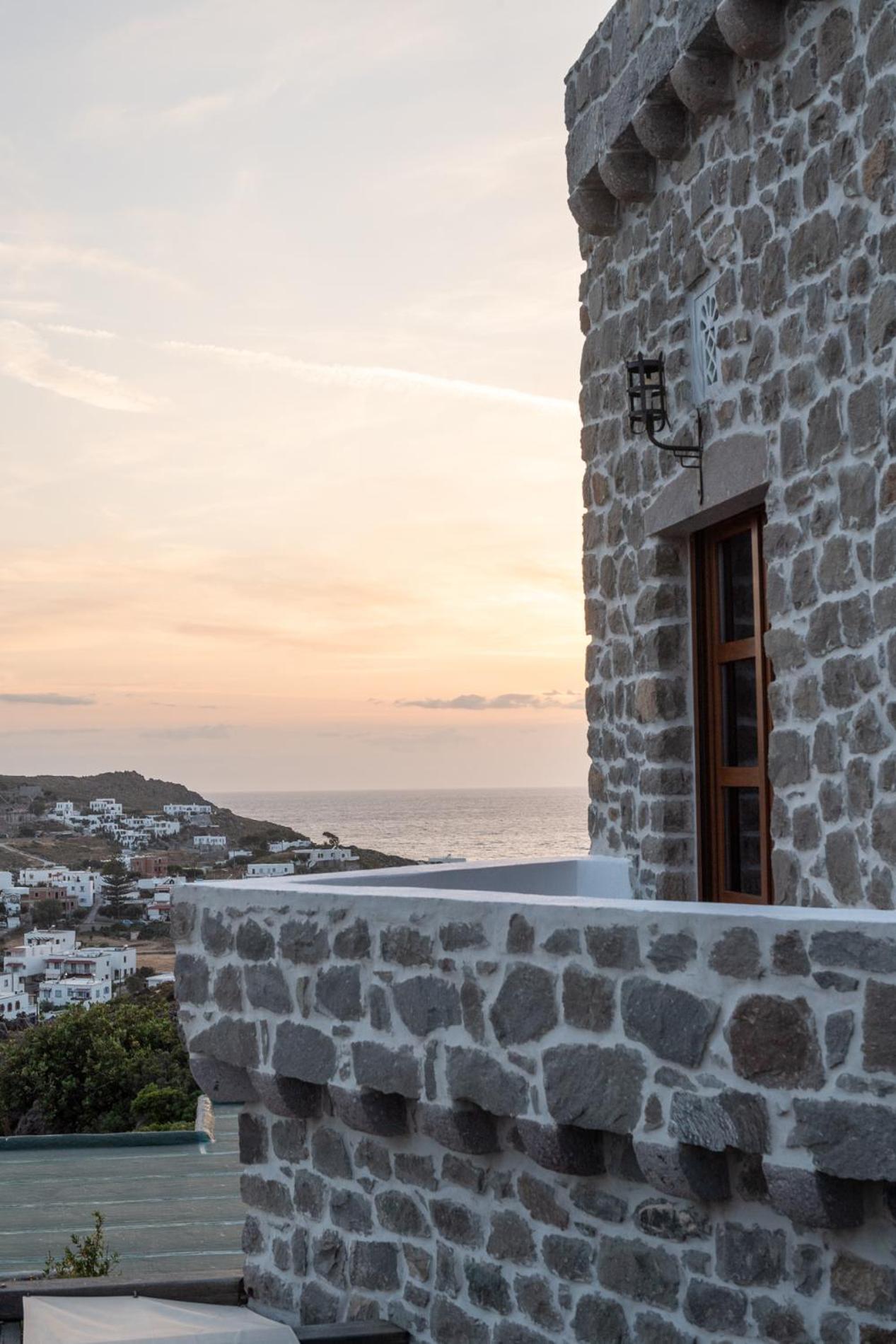 Blue Vista Patmos Villa Скала Екстериор снимка